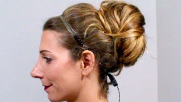 Comment faire un chignon avec des tresses ?