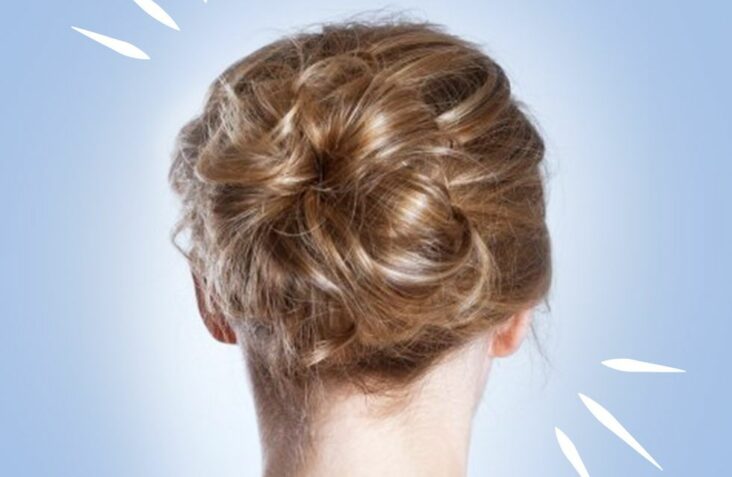 Comment faire un chignon flou haut ?