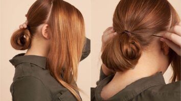 Comment faire un chignon simple et rapide avec juste un élastique ?