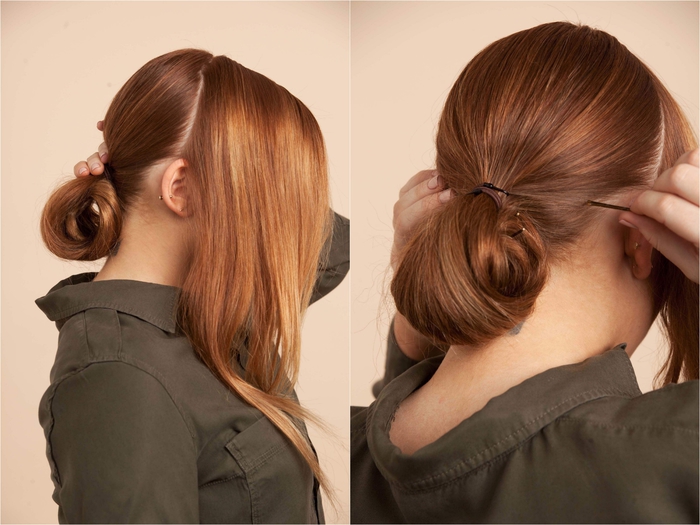 Comment faire un chignon simple et rapide avec juste un élastique ?