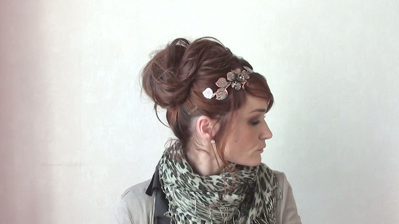 Comment faire un chignon soit même
