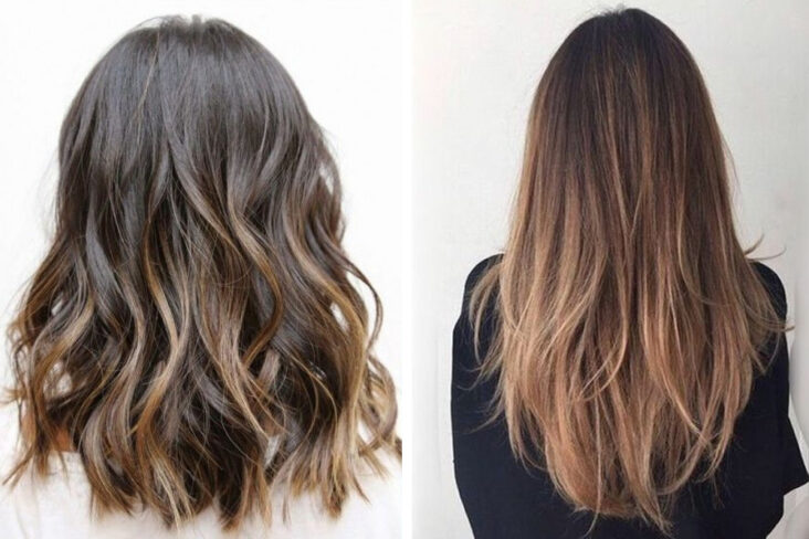 Comment faire un ombré hair sur brune ?