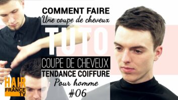 Comment faire une coupe de cheveux homme aux ciseaux ?