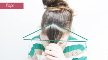 Comment faire une raie droite sans peigne ?