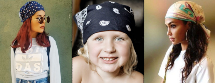 Comment mettre un bandana année 90 ?