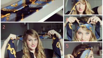 Comment mettre un foulard dans les cheveux courts ?