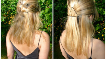 Comment mettre une pince plate dans les cheveux ?