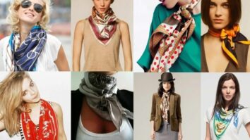 Comment porter un foulard carré femme ?