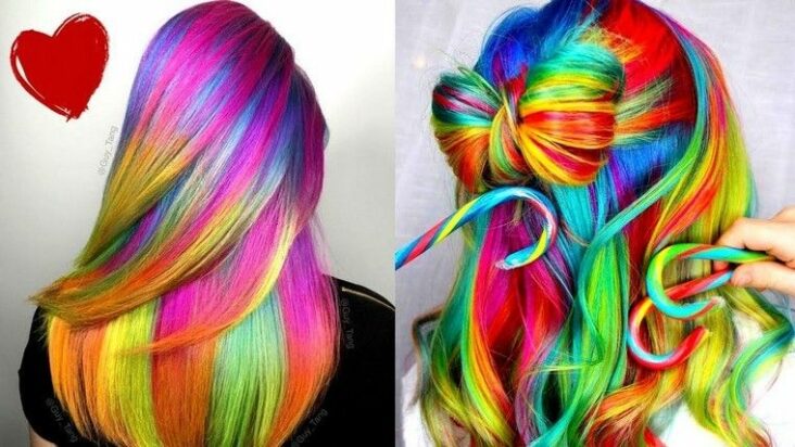 Comment réaliser un Arc-en-ciel dans les cheveux ?