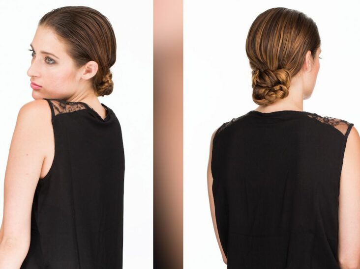 Comment réaliser un chignon tressé ?