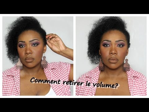Comment réduire volume cheveux ?