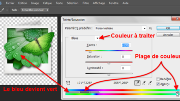 Comment remplacer une couleur par une autre ?