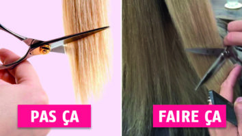 Comment retirer les pointes fourchues ?