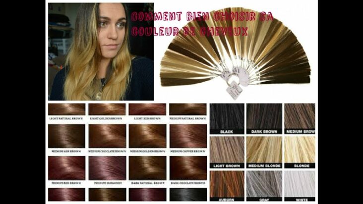 Comment savoir les couleurs de cheveux qui me vont ?