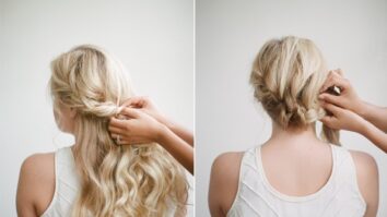Comment se coiffer pour un mariage cheveux Mi-long ?