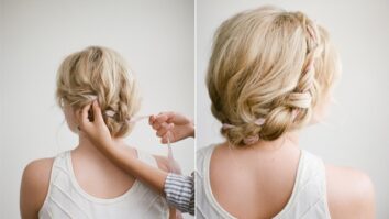 Comment se coiffer toute seule pour un mariage ?