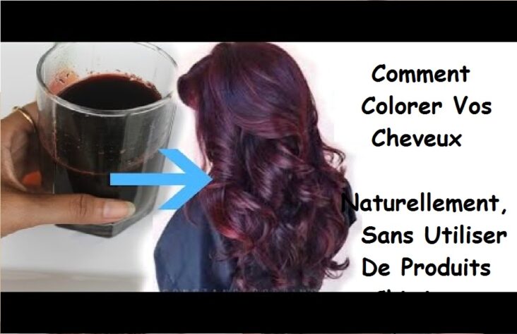 Comment se colorer les cheveux en noir naturellement ?