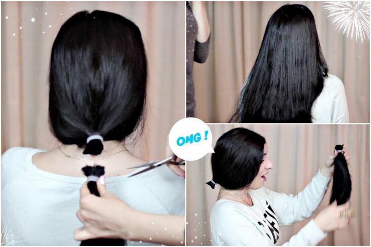 Comment se couper les cheveux seule au carré droit ?
