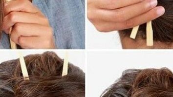 Comment se faire un chignon avec des baguettes ?