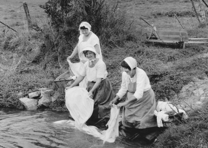 Comment se lavait on en 1900 ?