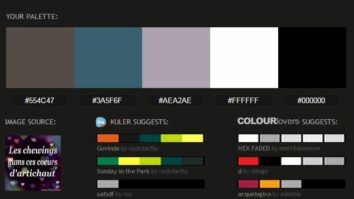 Comment trouver code couleur image ?
