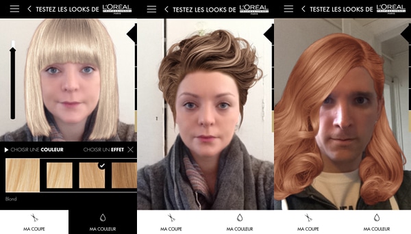 Comment utiliser l'appli style my hair ?