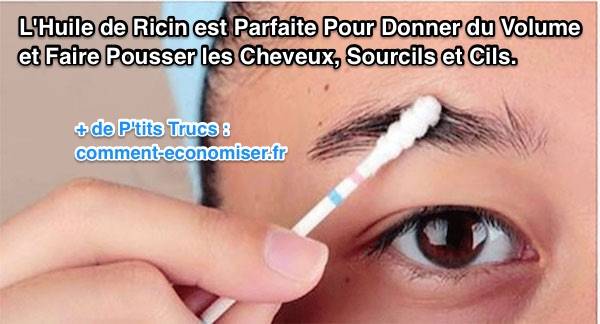 Comment utiliser l'huile de ricin pour faire pousser les cheveux ?