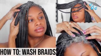 Do you wash box braids?