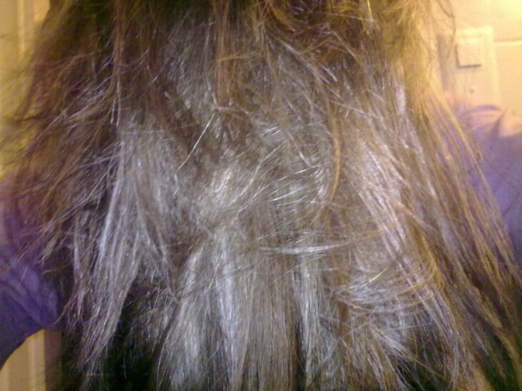 Est-ce que l'huile fait Degorger la couleur ?