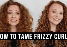 How do you stop frizzy hair naturally?