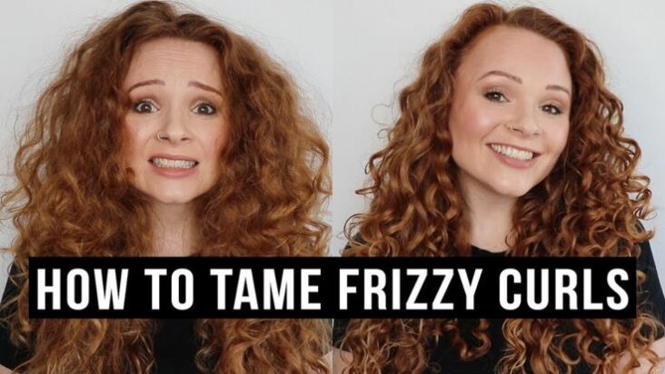 How do you stop frizzy hair naturally?