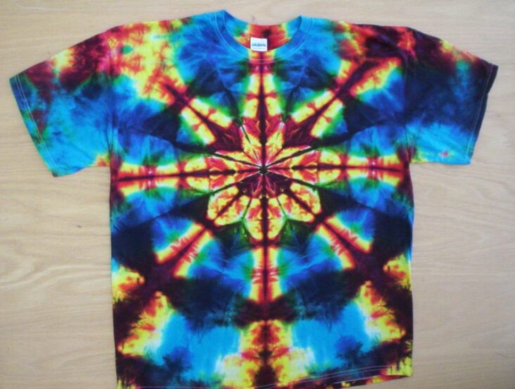 How do you tie dye kaleidoscope?