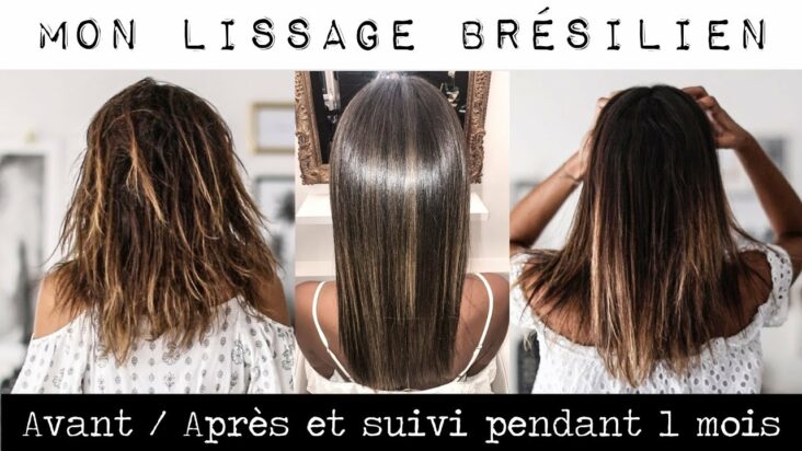 Puis-je faire une couleur après un lissage brésilien ?