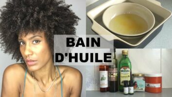 Quand faire un bain d'huile cheveux afro ?