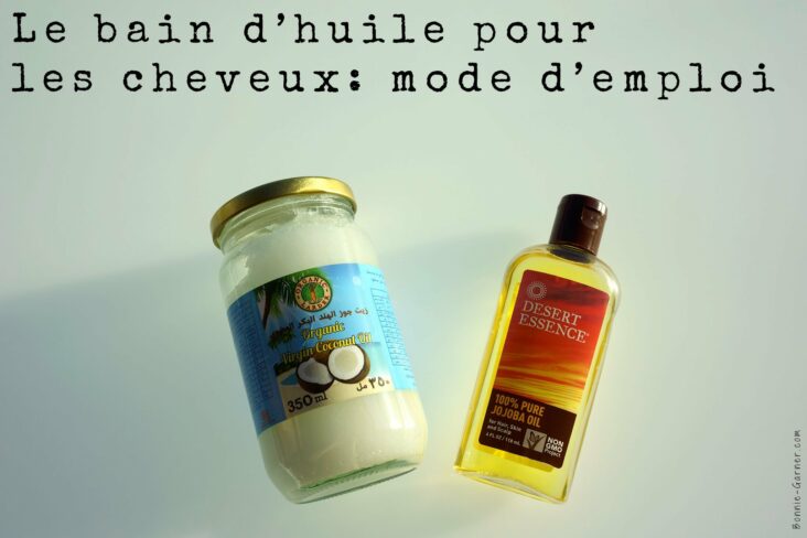 Quel bain d'huile pour cheveux secs ?