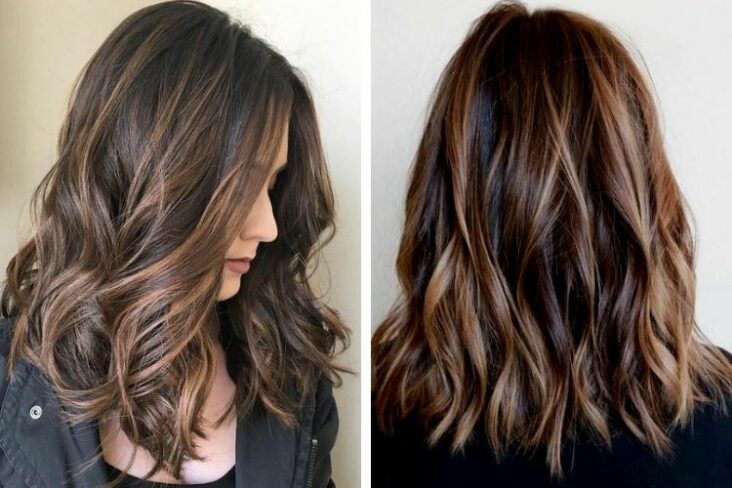 Quel balayage blond pour brune ?