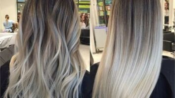 Quel balayage pour blond cendré ?