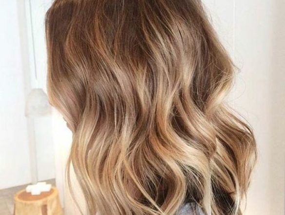 Quel balayage sur blond foncé ?