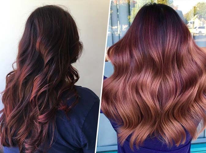 Quel couleur de mèche sur cheveux brun foncé ?