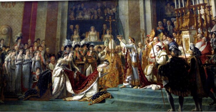 Quel est le message du tableau Le Sacre de Napoléon ?