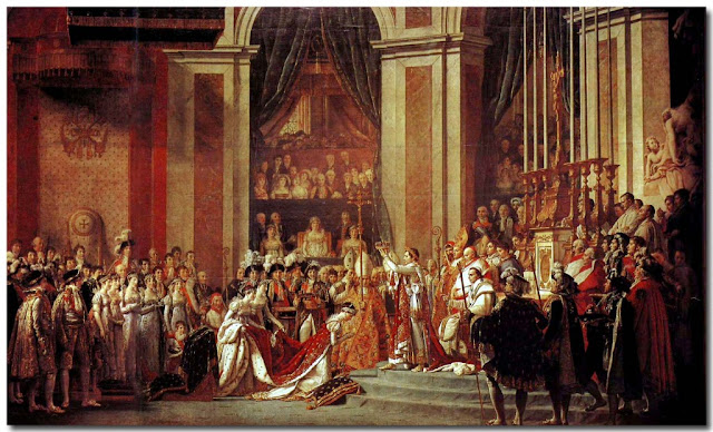 Quel est le nom du peintre du sacre de Napoléon ?