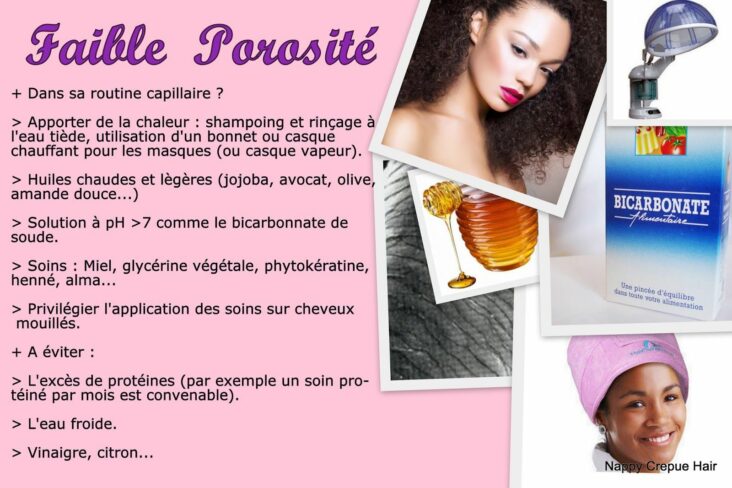 Quel huile pour cheveux à faible porosité ?