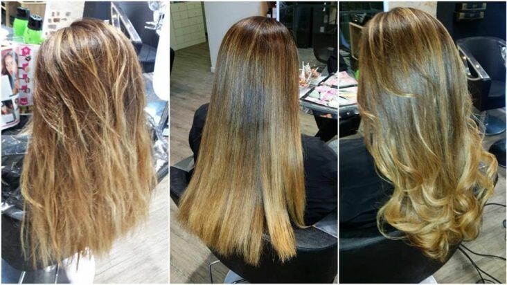 Quel lissage pour cheveux colorés méchés ?