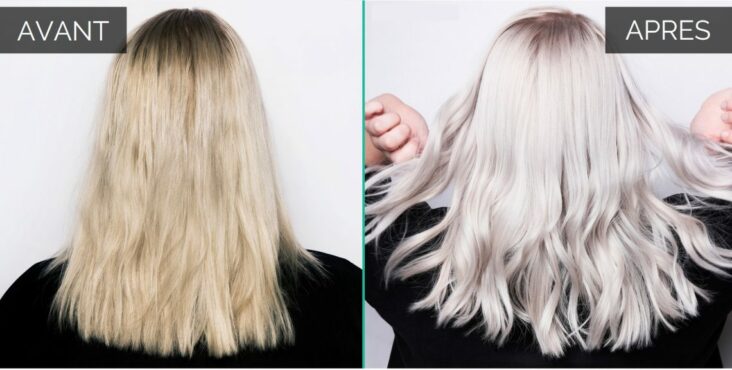 Quel produit utiliser pour un blond polaire ?