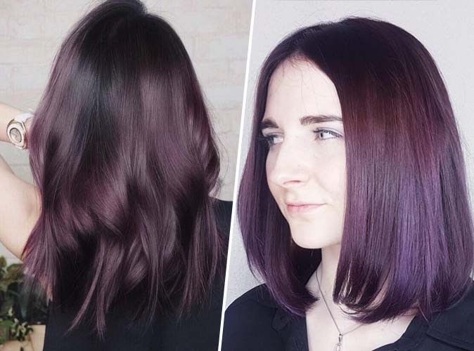 Quel reflet sur cheveux noir ?