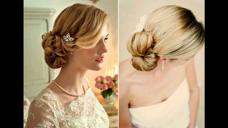 Quelle coiffure pour mariage cheveux Mi-long ?