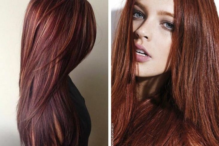 Quelle couleur avec cheveux acajou ?