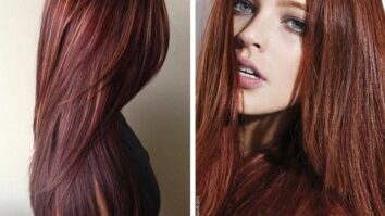 Quelle couleur avec cheveux acajou ?