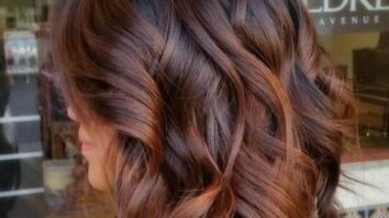 Quelle couleur de balayage pour brune ?