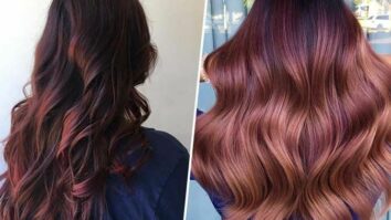 Quelle couleur de balayage sur cheveux roux ?